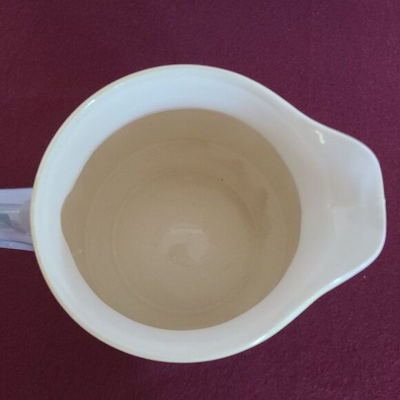 Japanese Lusterware Floral Hand Painted Pitcher Pearly Antique Vintage - Picture 15 of 16